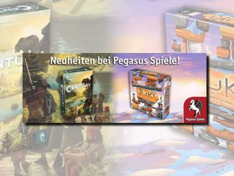 Brettspiel-Neuheiten: Pegasus schließt Century-Trilogie und veröffentlicht Tuki