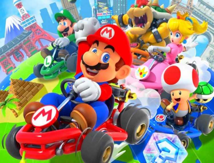 Mario Kart Tour ist für Mobilgeräte erschienen. Bildrechte: Nintendo