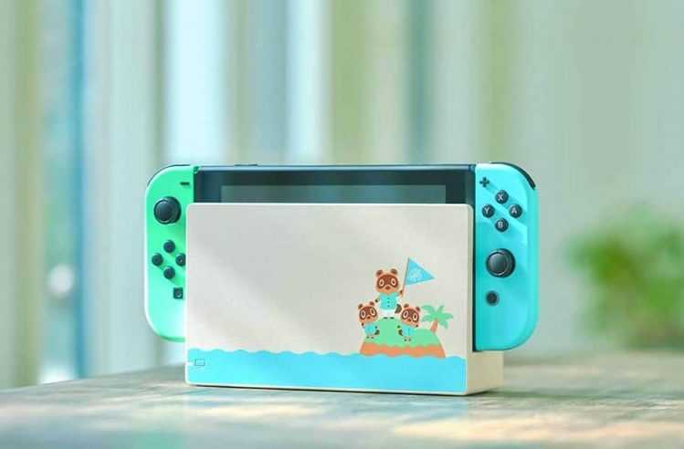 Animal Crossing - New Horizons: For the release there is a special edition of the Nintendo Switch