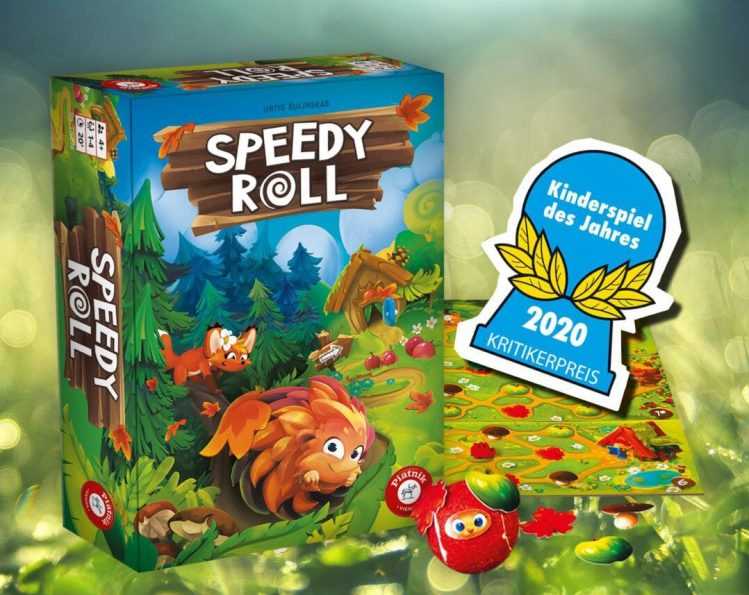 Speedy Roll is Children's Game of the Year 2020. Image rights: Piatnik / Game of the Year eV