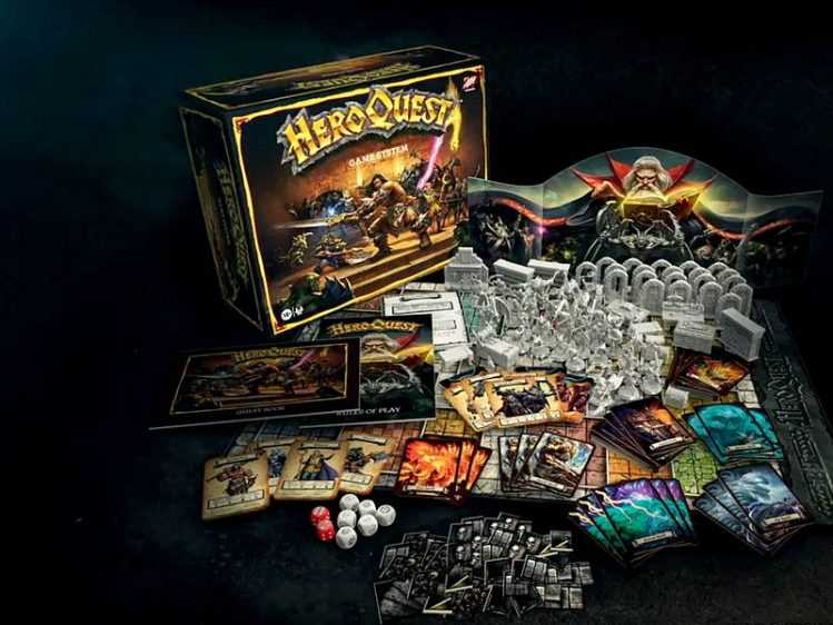 Der Relaunch von HeroQuest hält sich eng an das Original. Bildrechte: Hasbro