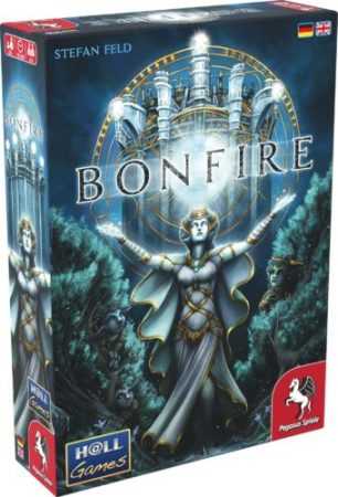 Bonfire von Stefan Feld ist eine der Neuheiten von Pegasus. Bild: Verlag