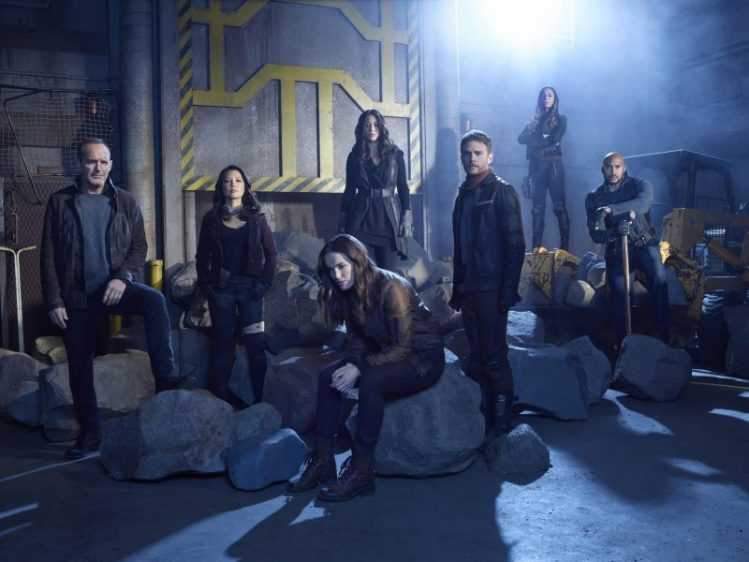 Marvel's Agents of SHIELD is an action-packed superhero series. Image: Disney.