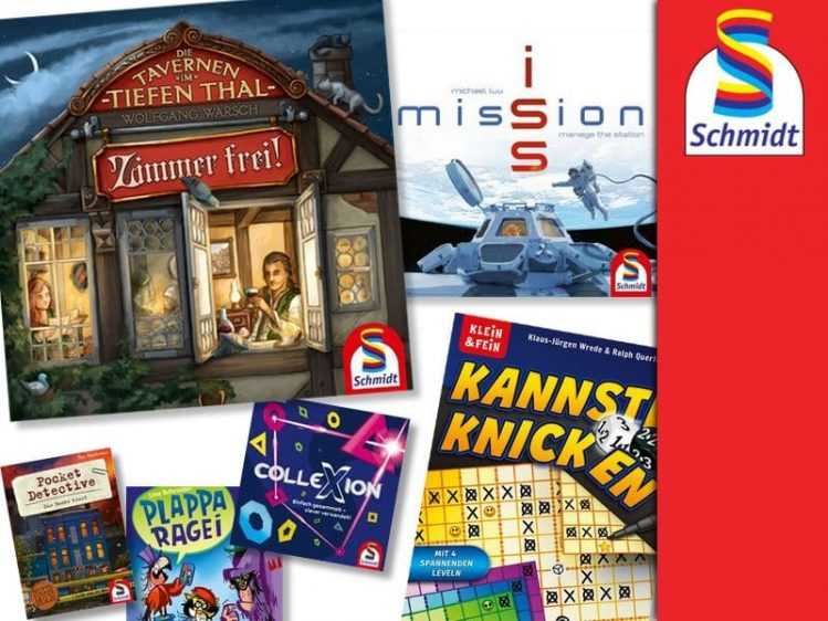 Schmidt Spiele shows innovations for 2021: These board games will be released in spring