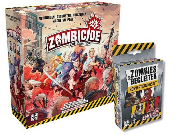 The zombie board game Zombicide appears in the second edition. Image: Asmodee