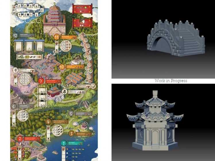 So far the Eternal Palace publisher has only published a few "Work in progress" pictures. Images: Alley Cat Games