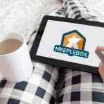 Meeplebox.de ist ein neuer Online-Shop für Brettspiele. Logo: Meeplebox