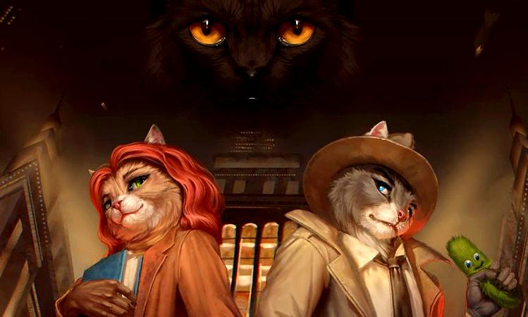 Point and click around cats: Nine Noir Lives is here!