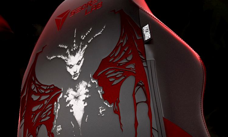 Secretlab and Blizzard are cooperating - gaming seats with a Diablo 4 look are coming out. Image: Secretlab