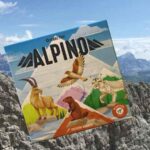 Alpino Alpen Piatnik Familienspiele Plättchenlegespiele Drafting Berge Tiere Domino